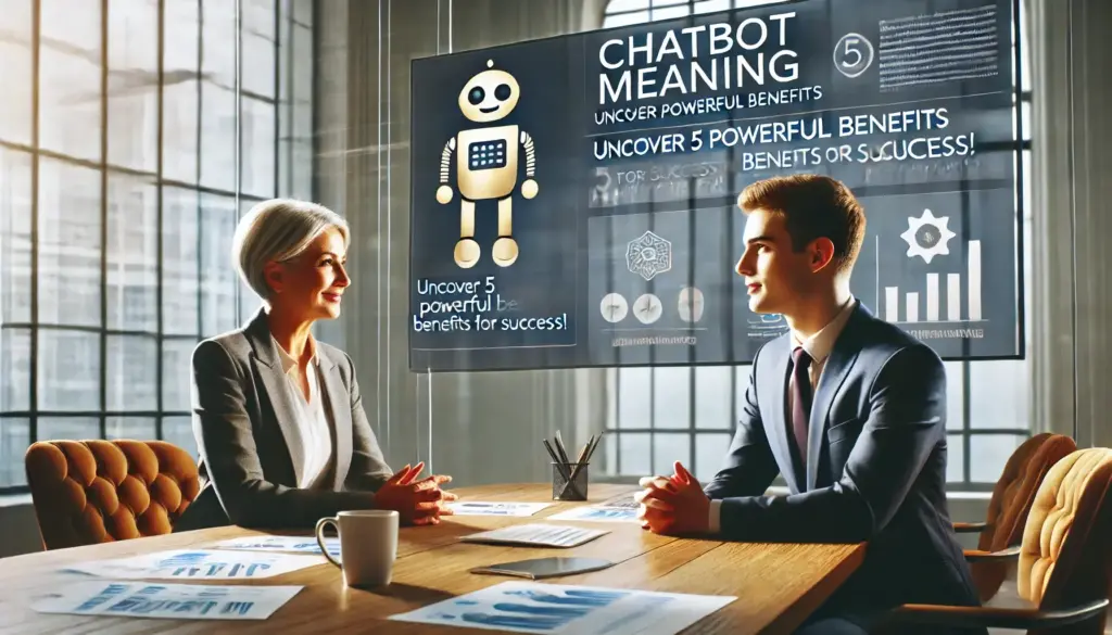 chatbot meaning